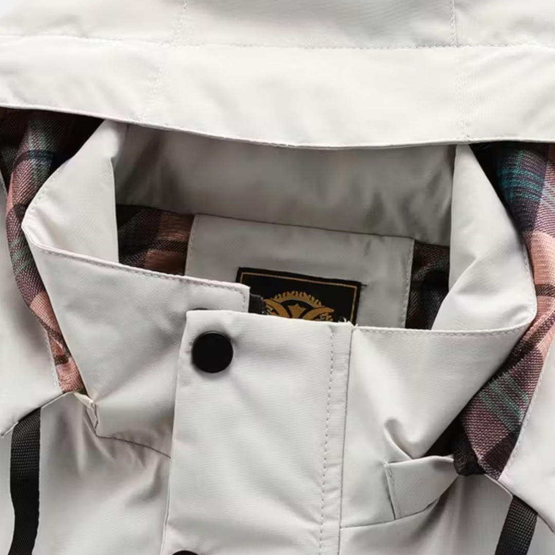 Men’s Minimal Zip Hooded Jacket – Clean Form, Modern Utility